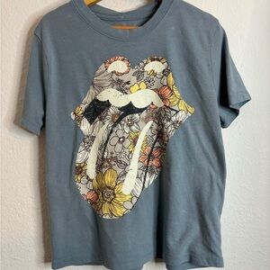 Abercrombie & Fitch Blue Graphic Tee